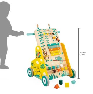 JANOD Tropic Andador de madera Juguete Educativo