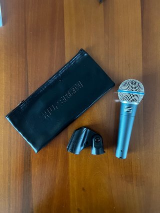 Shure Beta 58A Microfono Live e Studio