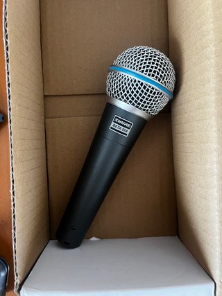 Shure Beta 58A Microfono Live e Studio