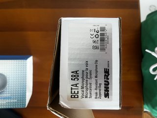Shure Beta 58A Microfono Live e Studio