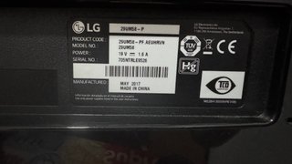 Monitor LG 29UM58 Ultrawide 29