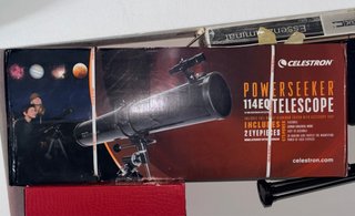 Telescopio Celestron Powerseeker 114EQ