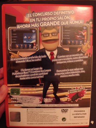 Buzz! El Gran Reto PS2 con mandos.