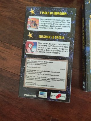 Collezione 20 VHS I Cavalieri dello Zodiaco