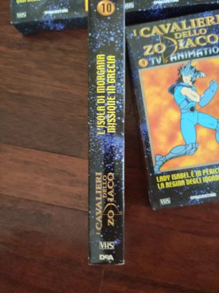 Collezione 20 VHS I Cavalieri dello Zodiaco