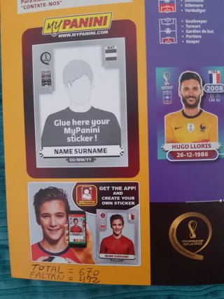 Álbum Cromos Mundial Qatar 2022 Panini