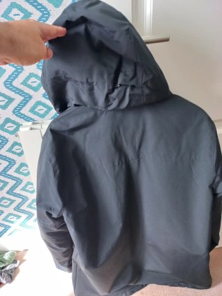 Parka Quiksilver Negra Talla L
