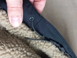 Parka Quiksilver Negra Talla L
