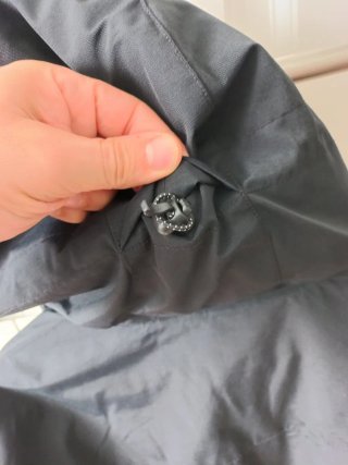 Parka Quiksilver Negra Talla L