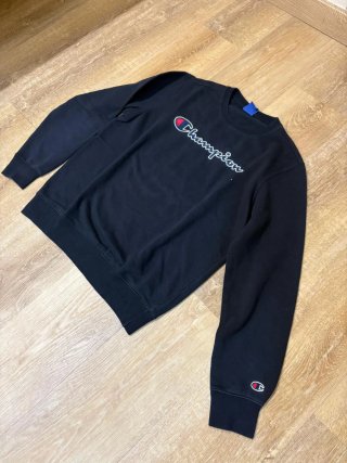 Felpa Champion S vintage blu scura
