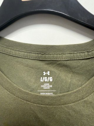 Camiseta Under Armour Verde Talla L