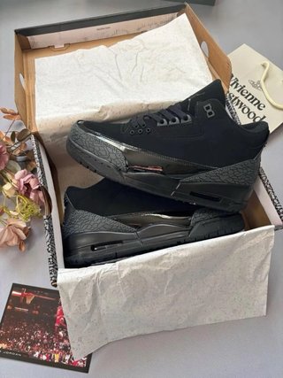 Jordan 3 Negro
