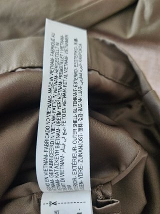 Parka señora Massimo Dutti marrón
