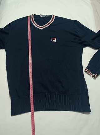 Jersey Fila Vintage Cuello Pico – Talla / Size L