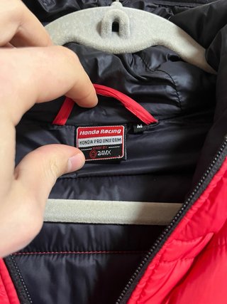 Chaqueta Honda Racing Acolchada Exclusiva