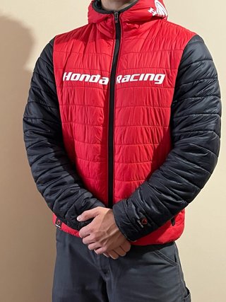 Chaqueta Honda Racing Acolchada Exclusiva