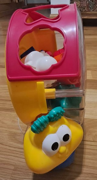 Juguete Caracol Fisher Price Bloques Música