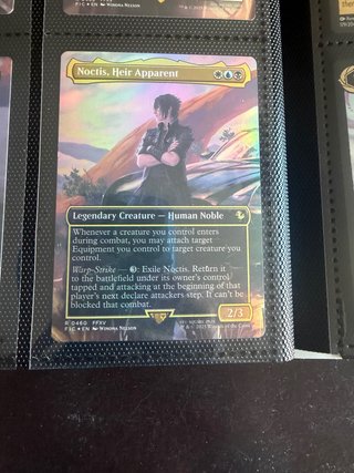 Carta Magic Foil Noctis, Heir Apparent FFXV
