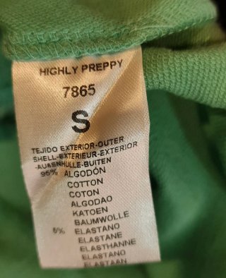 Vestido corto Highly Preppy Menta
