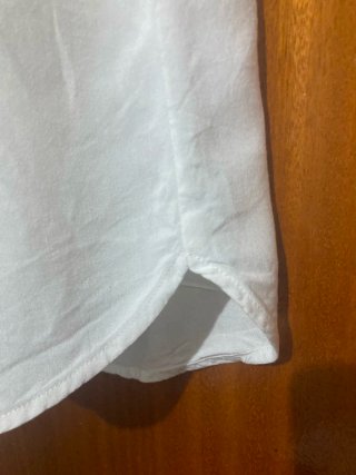 Blusa blanca manga larga