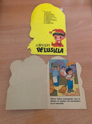Pareja libros infantiles vintage. Marco y enanito