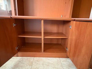 Mueble esquinero comedor madera