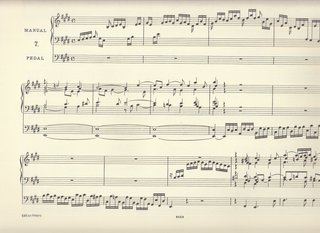 Bach. Orgelwerke (obras para órgano) V. III Peters