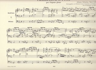 Bach. Orgelwerke (obras para órgano) V. III Peters