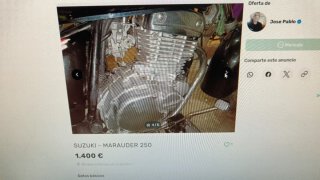 Suzuki Marauder Negra   250 cc