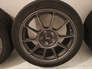 Llantas BRAID BPR-01 18" + Yokohama AD09