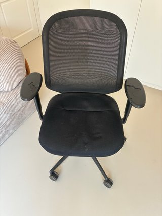 Silla de oficina Vitra negra