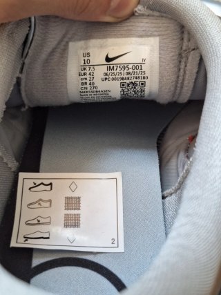 Nuevas Nike Total 90 Plata y Rojo 42