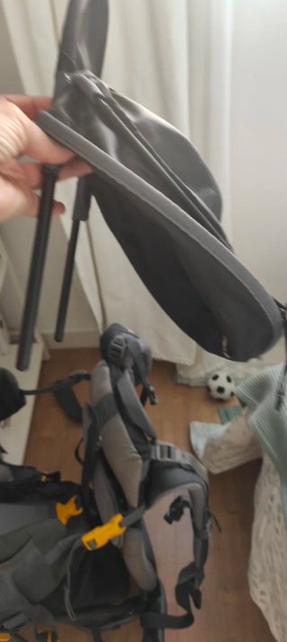 Mochila deuter portabebés ergonómica