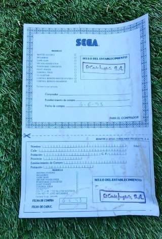 Console Sega Mega Drive Nera + Giochi