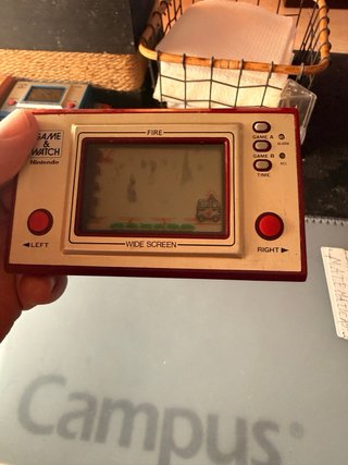 Game & Watch Fire Nintendo