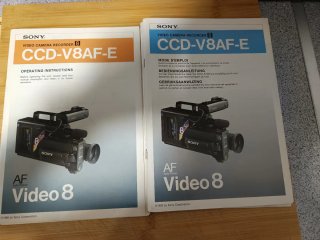 Cámara Vídeo Sony 8AF Coleccionismo