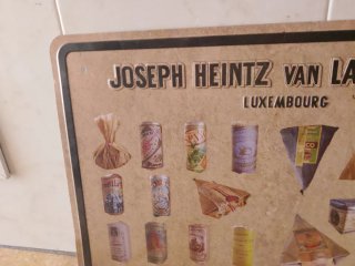 Cartel Chapa Joseph Heintz Van Landewyck