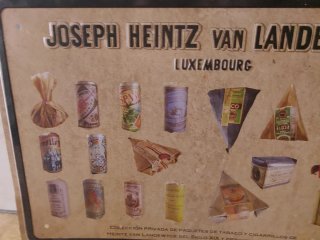 Cartel Chapa Joseph Heintz Van Landewyck