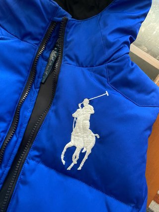 Chaleco Ralph Lauren Niño Talla M Azul