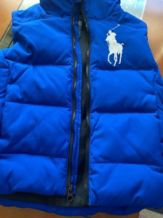 Chaleco Ralph Lauren Niño Talla M Azul