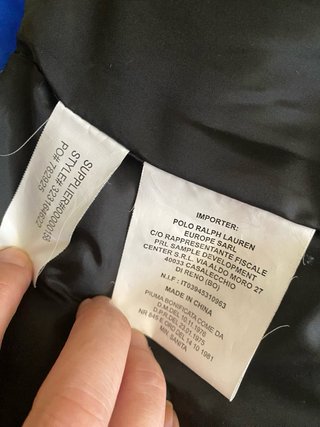 Chaleco Ralph Lauren Niño Talla M Azul