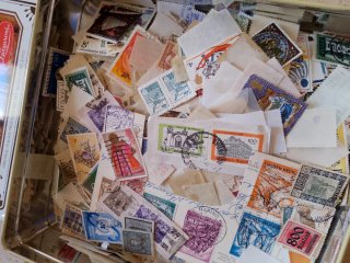 Lotto francobolli da tutto il mondo