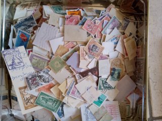 Lotto francobolli da tutto il mondo