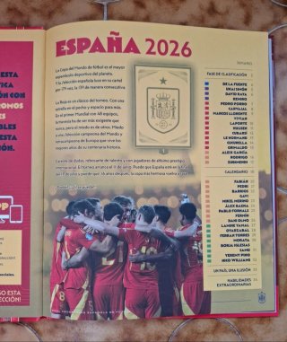 Álbum España Mundial 2026 Panini