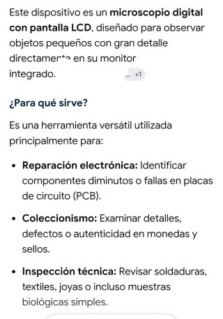 Microscopio Digital Micro