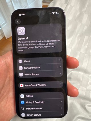 iPhone 15 pro 256GB 80% bateria