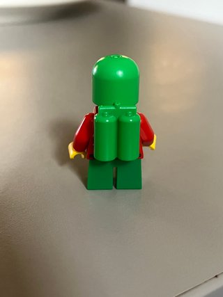 Minifigura Lego Elfo Suéter Navideño