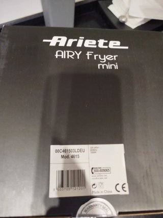 Freidora de aire Ariete AIRY Fryer mini