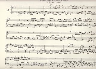 Bach. Orgelwerke (obras para órgano) Vol VI Peters