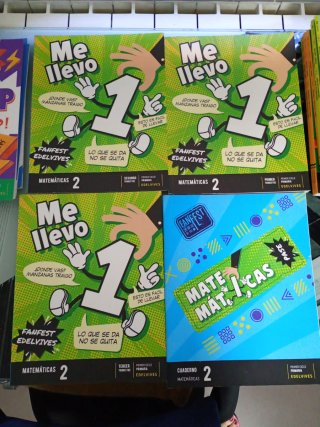 Libros de texto de 1° y 2° de PRIMARIA
